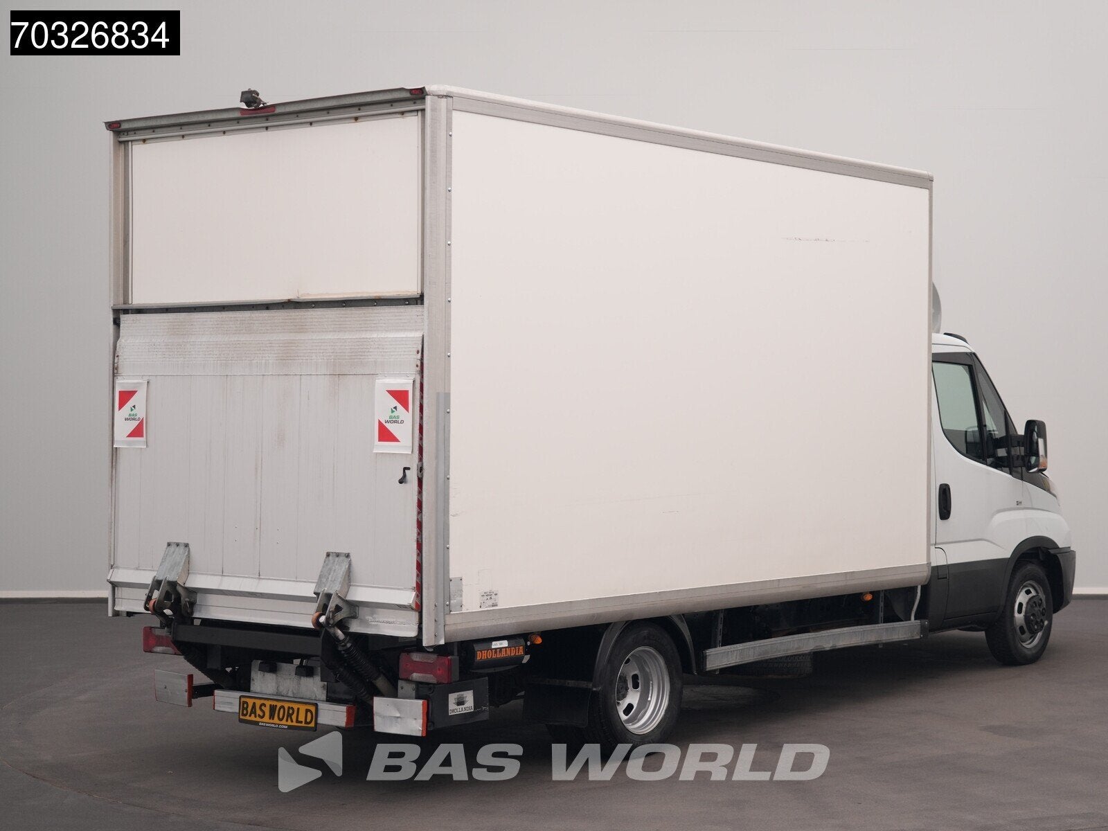 Iveco Daily 35C14 Laadklep Bakwagen Airco Cruise Euro6 Meube, Auto's, Bestelauto's, 2965 kg, Stof, Gebruikt, Euro 6
