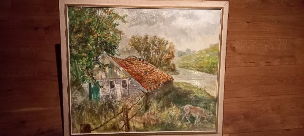 SCHILDERIJ HEIN KRAY, Antiek en Kunst, Kunst | Schilderijen | Klassiek, Ophalen