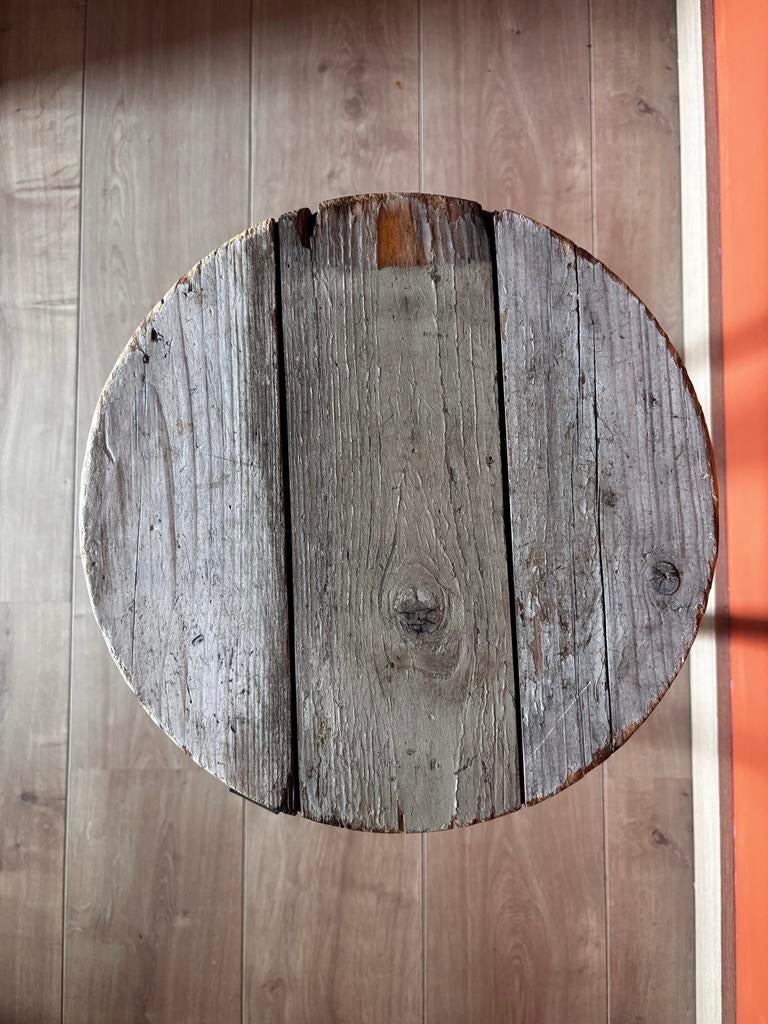 Piet Hein Eek Kruk - Limited Edition Sloophout, Ophalen, Gebruikt, Hout