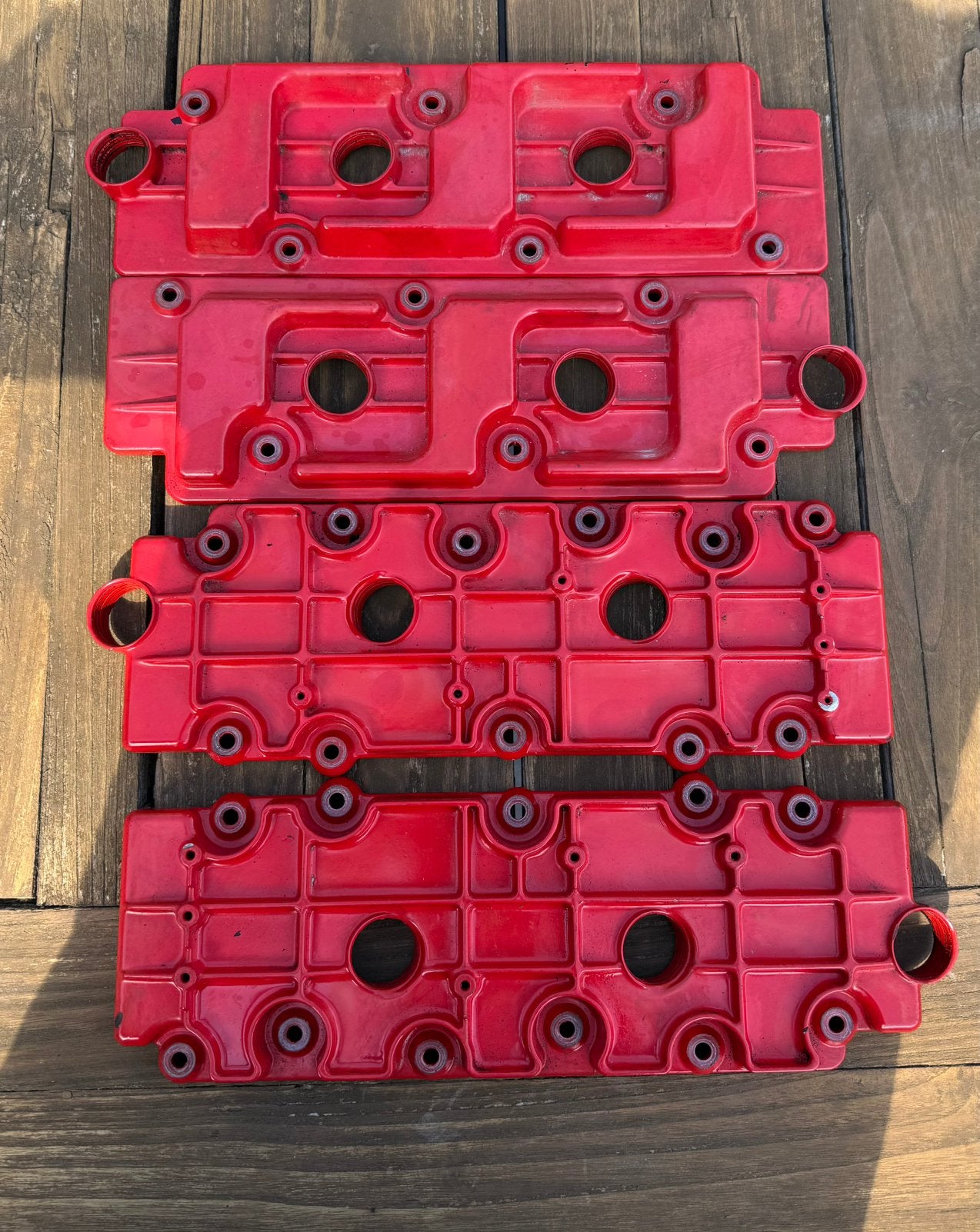 4 oem kleppendeksels porsche 964, Ophalen of Verzenden, Porsche