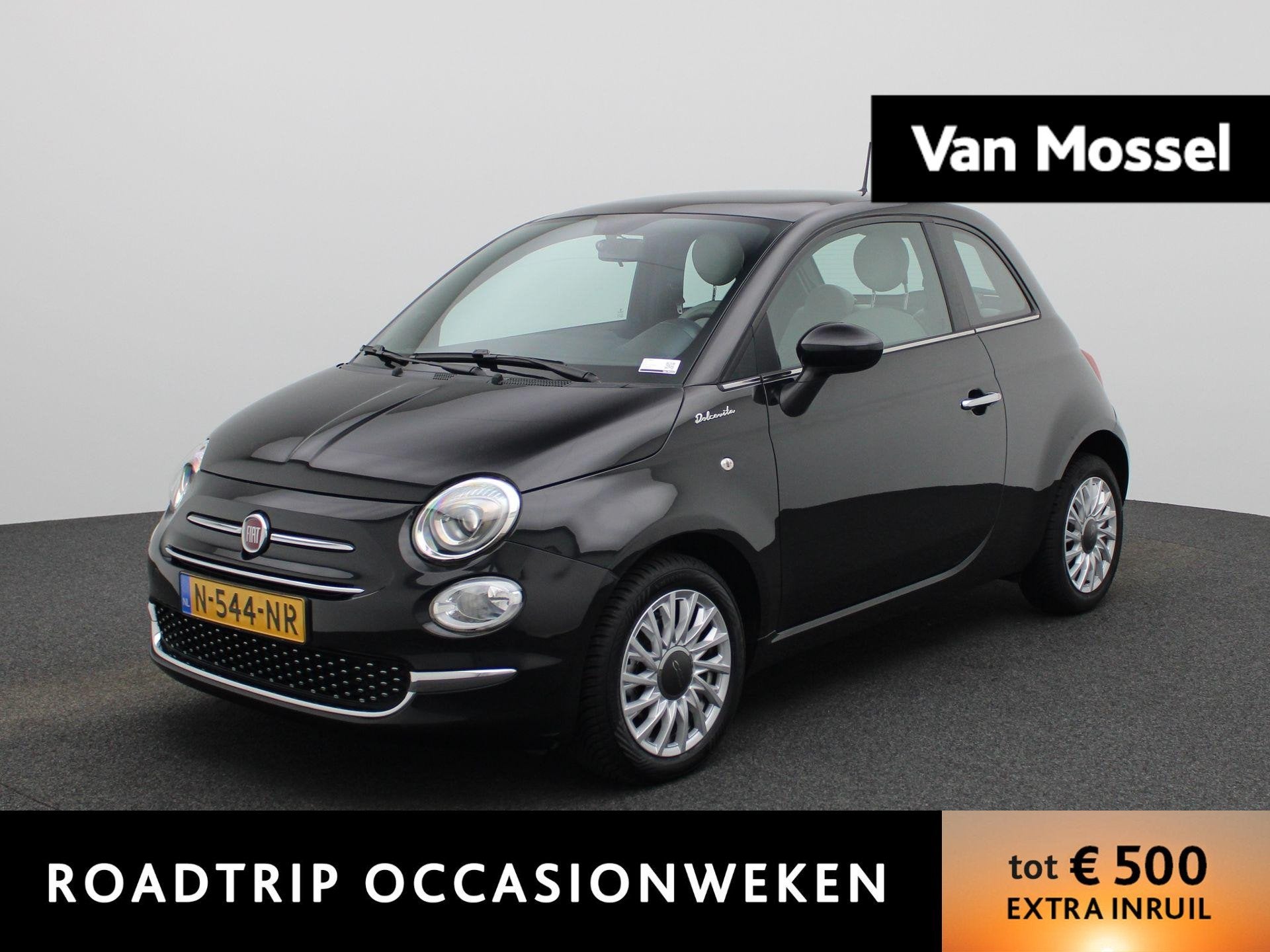 Fiat 500 1.0 Hybrid Dolcevita | Apple/Android Play | Cruise, Auto's, Voorwielaandrijving, Stof, Euro 6, 4 stoelen