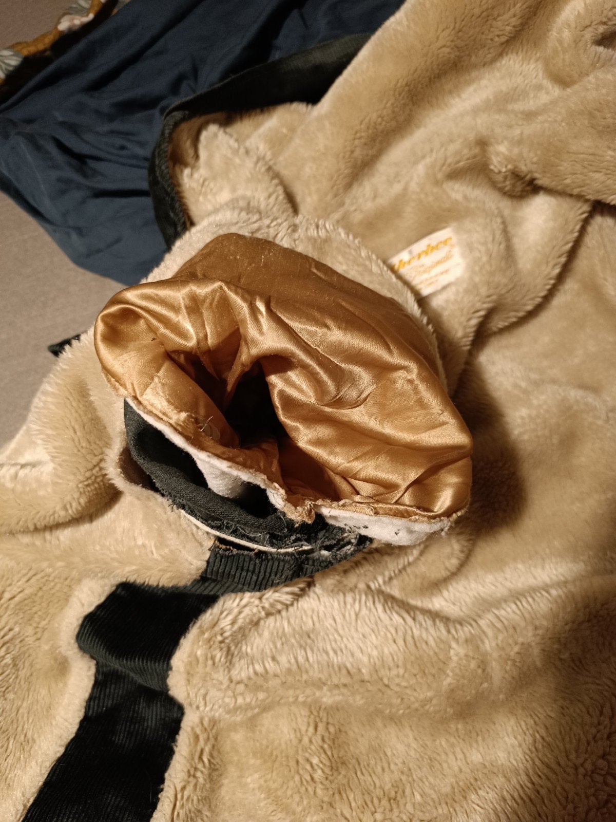 reparatie jas: donkergroene Weatherbee vintage Corduroy jas, Maat 38/40 (M), Ophalen of Verzenden, Vintage, Gedragen