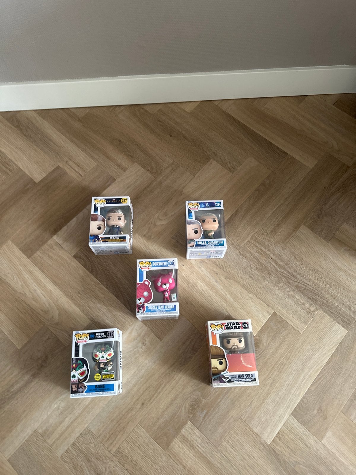 5 Funko Pop! figuren: Star Wars, Fortnite, Avatar, Super Her, Verzamelen, Poppetjes en Figuurtjes, Ophalen, Zo goed als nieuw