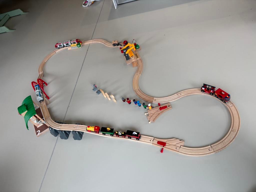 Brio trein complete set, Ophalen, Zo goed als nieuw
