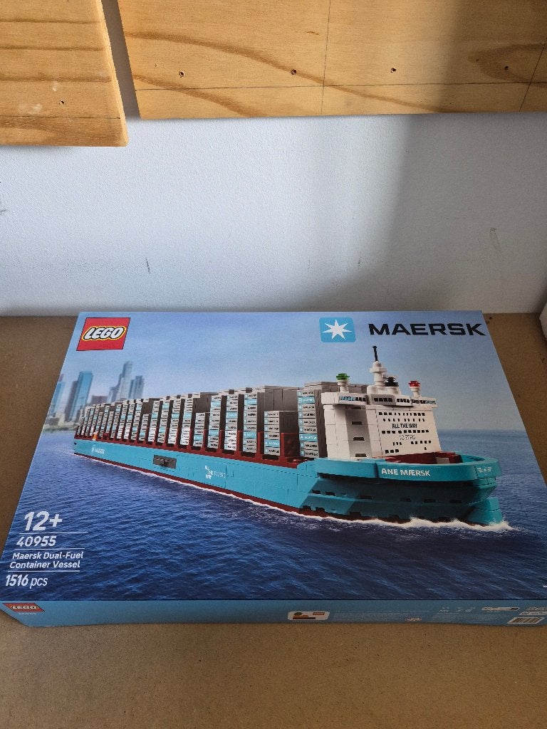 Lego 40955 icons Maersk dual fuel container vessel, Lego, Compleet, Ophalen of Verzenden, Zo goed als nieuw