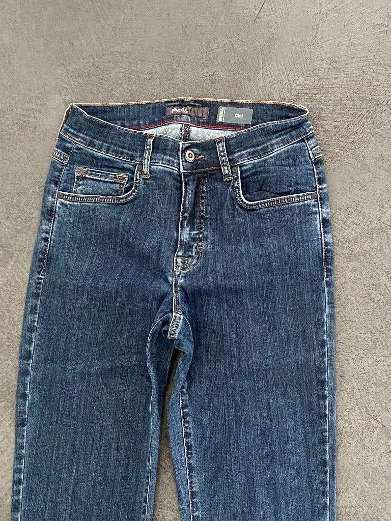 J79/13 Nieuw: Angels Cici spijkerbroek/jeans mt.36=S blauw, Blauw, Nieuw, Ophalen of Verzenden, W28 - W29 (confectie 36)