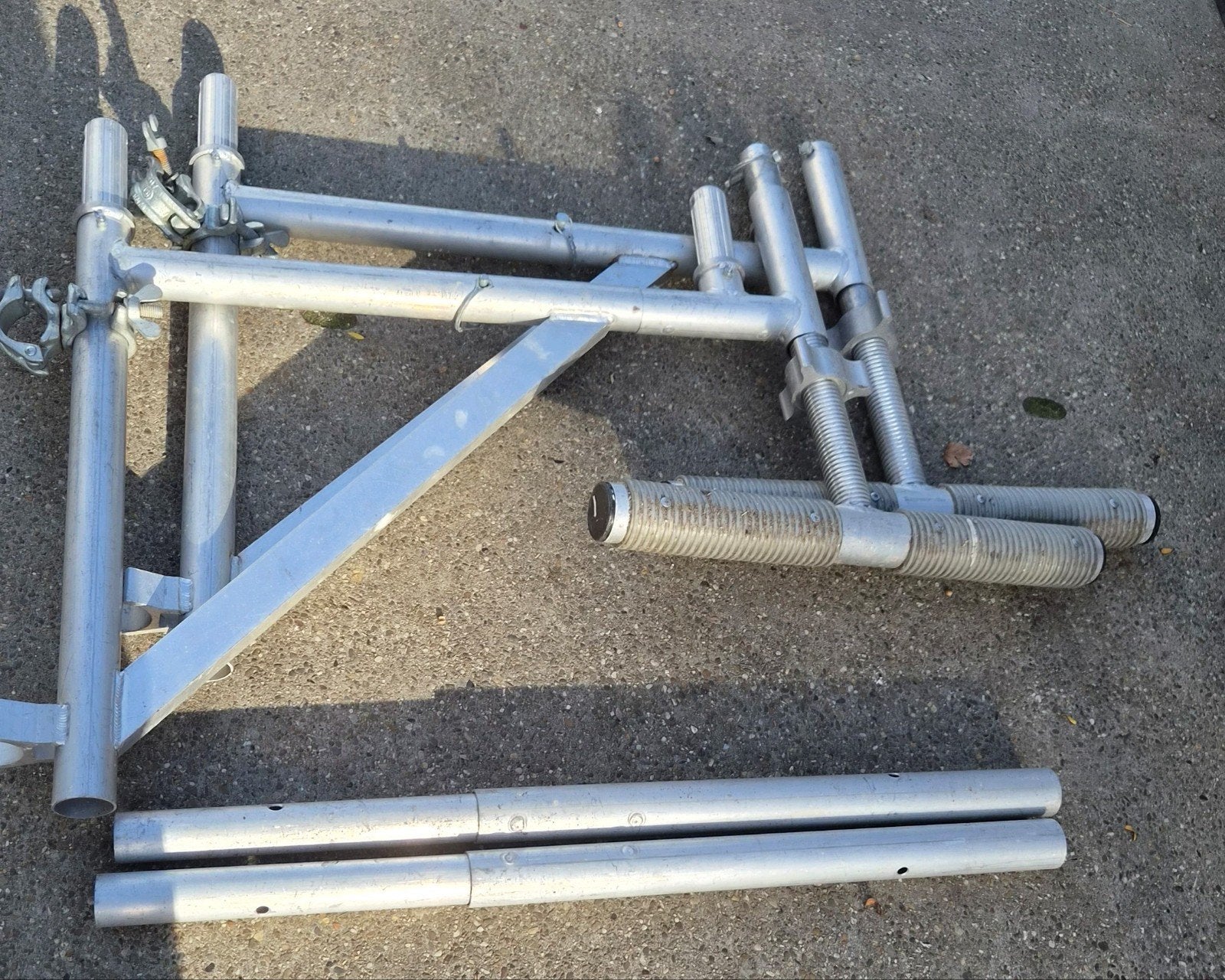 te koop nette uitwijkconsole 1 of 2 plank diep, Doe-het-zelf en Verbouw, Ophalen of Verzenden, Zo goed als nieuw, Rolsteiger of Kamersteiger