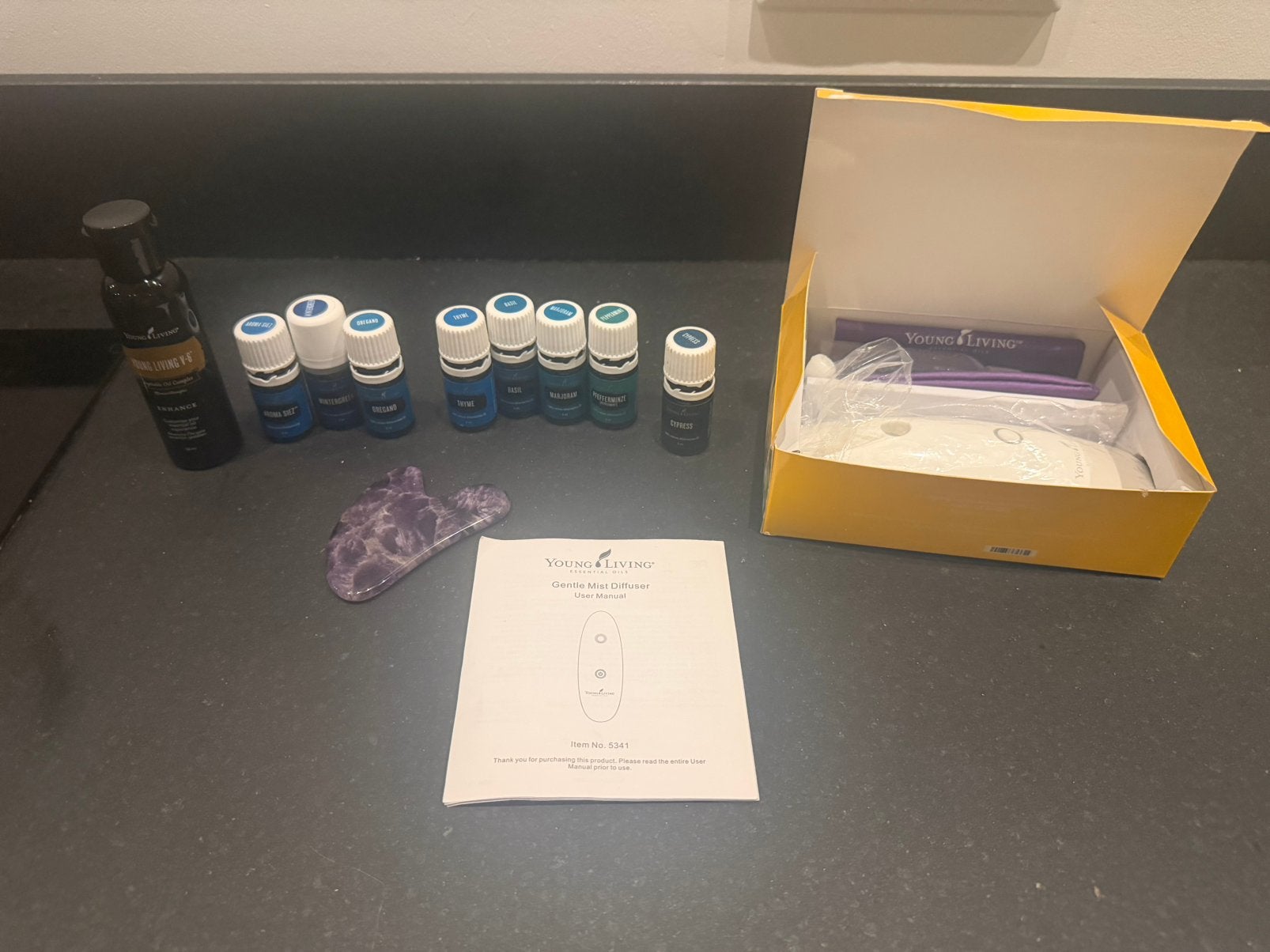 Young living pakketje met de gentle mist hand diffuser, Ophalen, Nieuw, Aroma