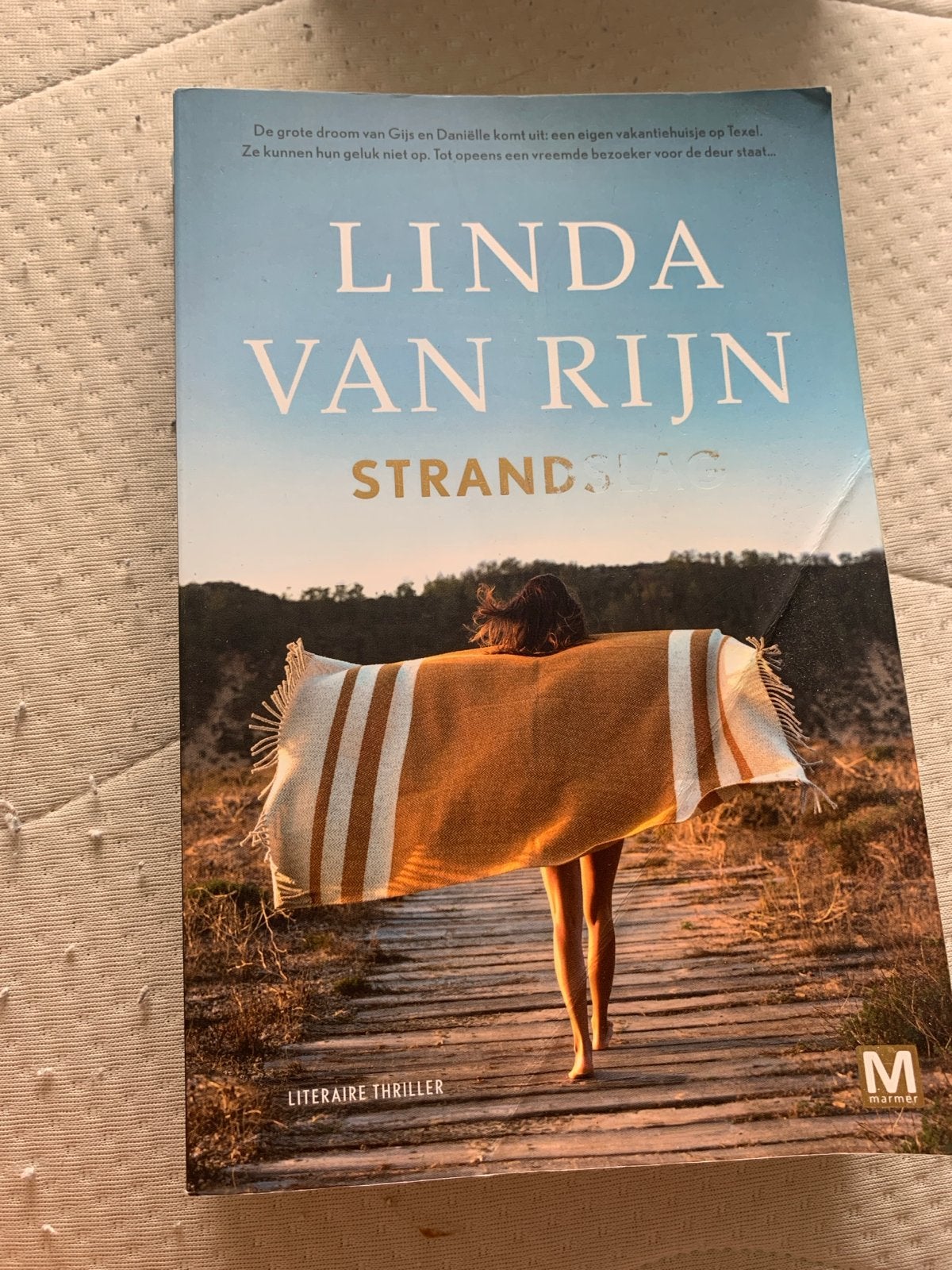 Linda van Rijn - Strandslag (Literaire thriller), Ophalen of Verzenden, Gelezen, Nederland