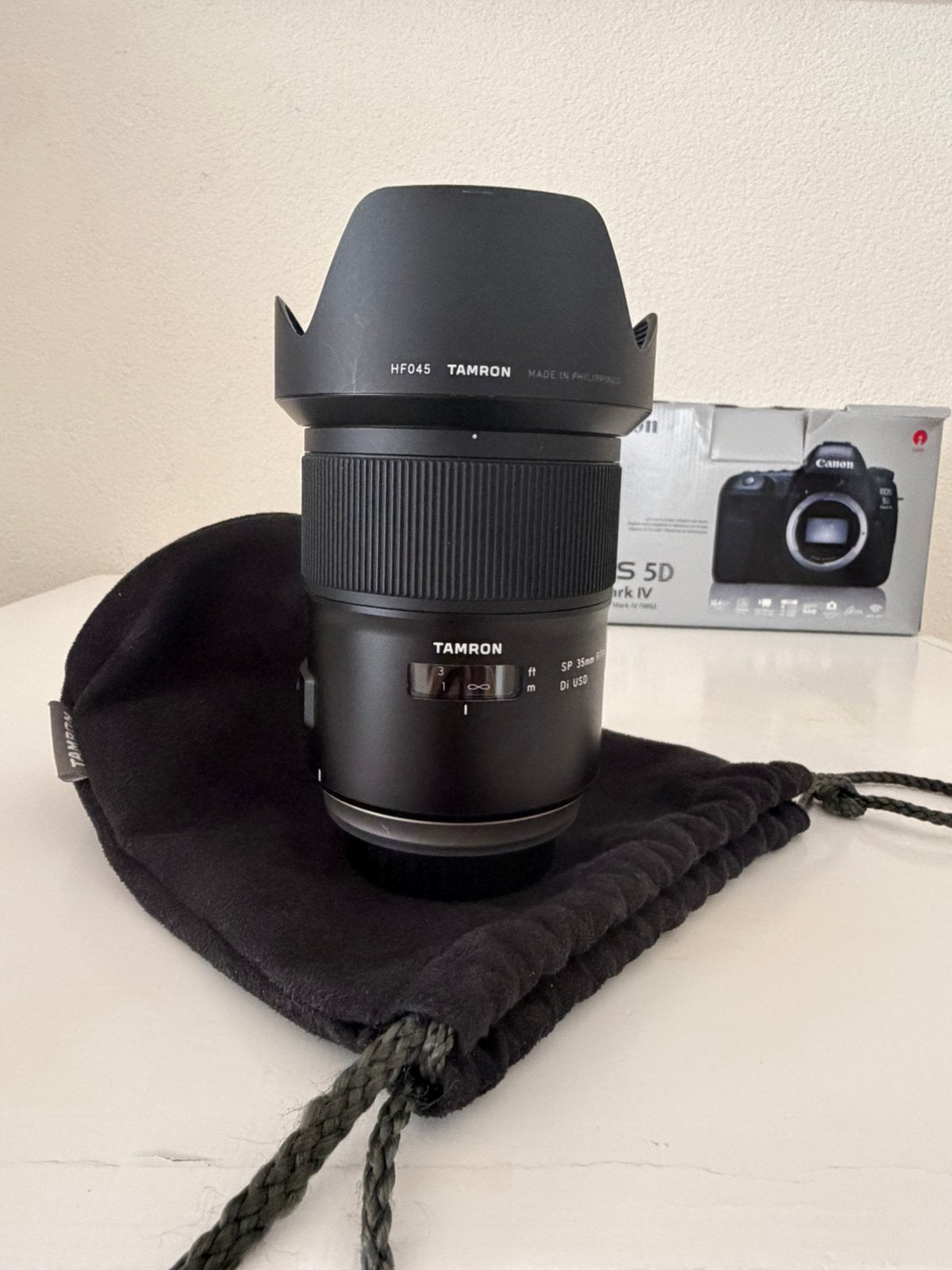 Tamron SP 35mm f/1.4 Di USD (Canon EF), Ophalen, Zo goed als nieuw, Canon, Geen optische zoom