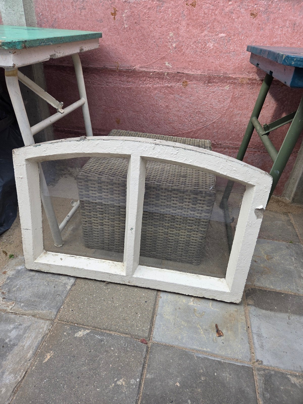 Beton raampje - Gebruikt, Doe-het-zelf en Verbouw, Ophalen, Gevelraam of Ruit, Gebruikt, Minder dan 80 cm