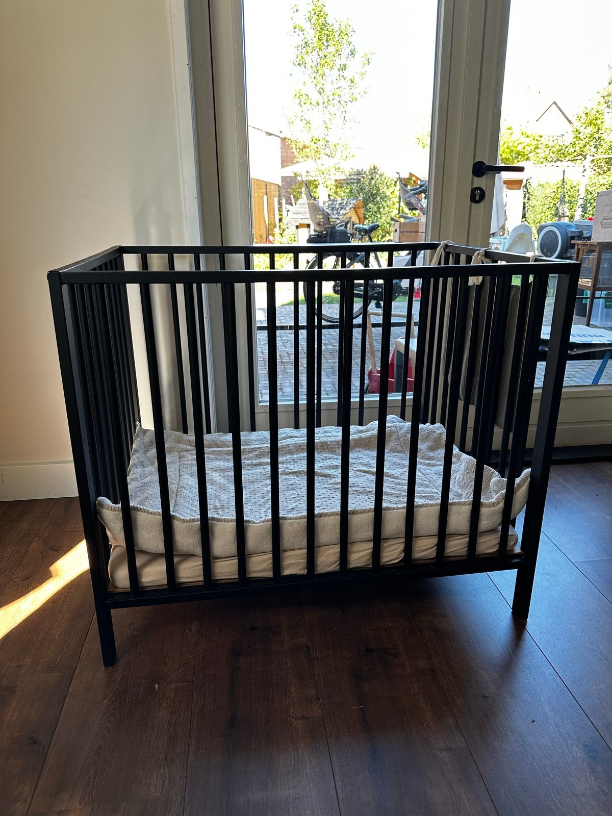 Europe Baby Felix II box, Kinderen en Baby's, Ophalen, Gebruikt, Rechthoekig, In hoogte verstelbaar