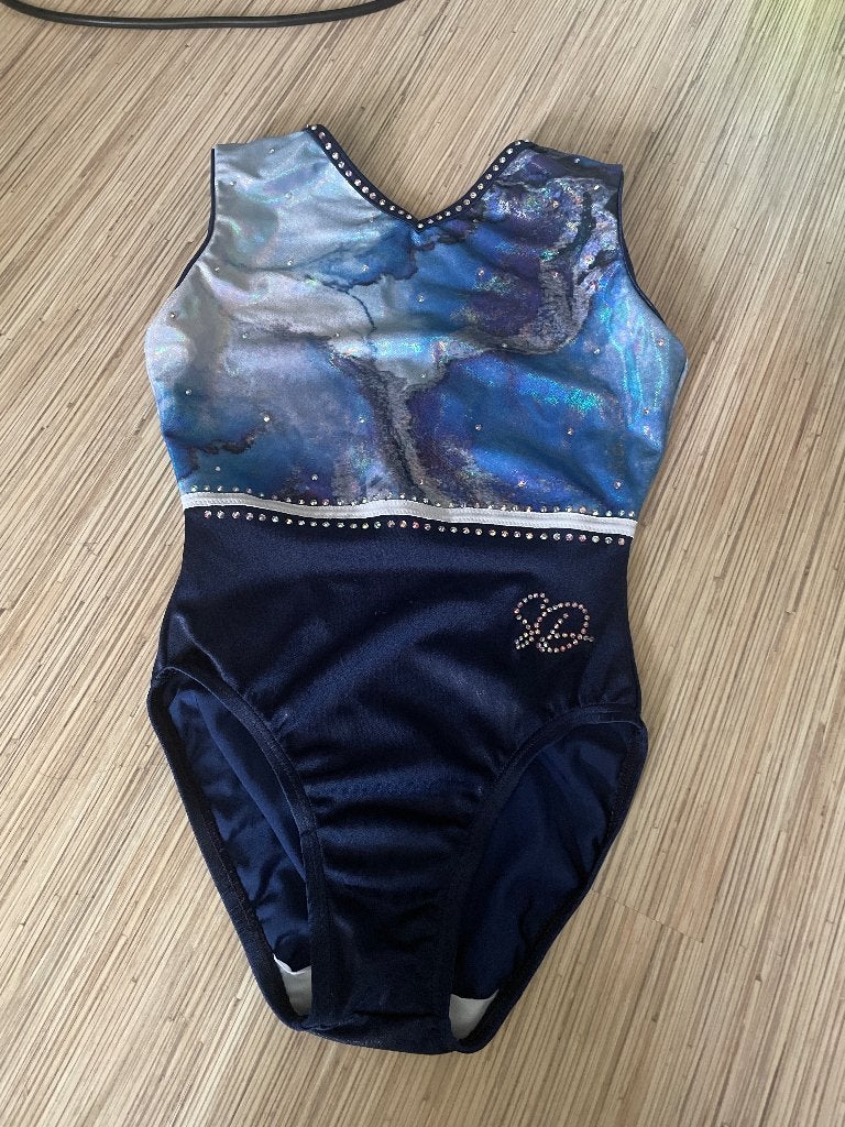 Turnpak, Sport en Fitness, Turnen, Ophalen, Blauw, Zo goed als nieuw, Turnpak(je)