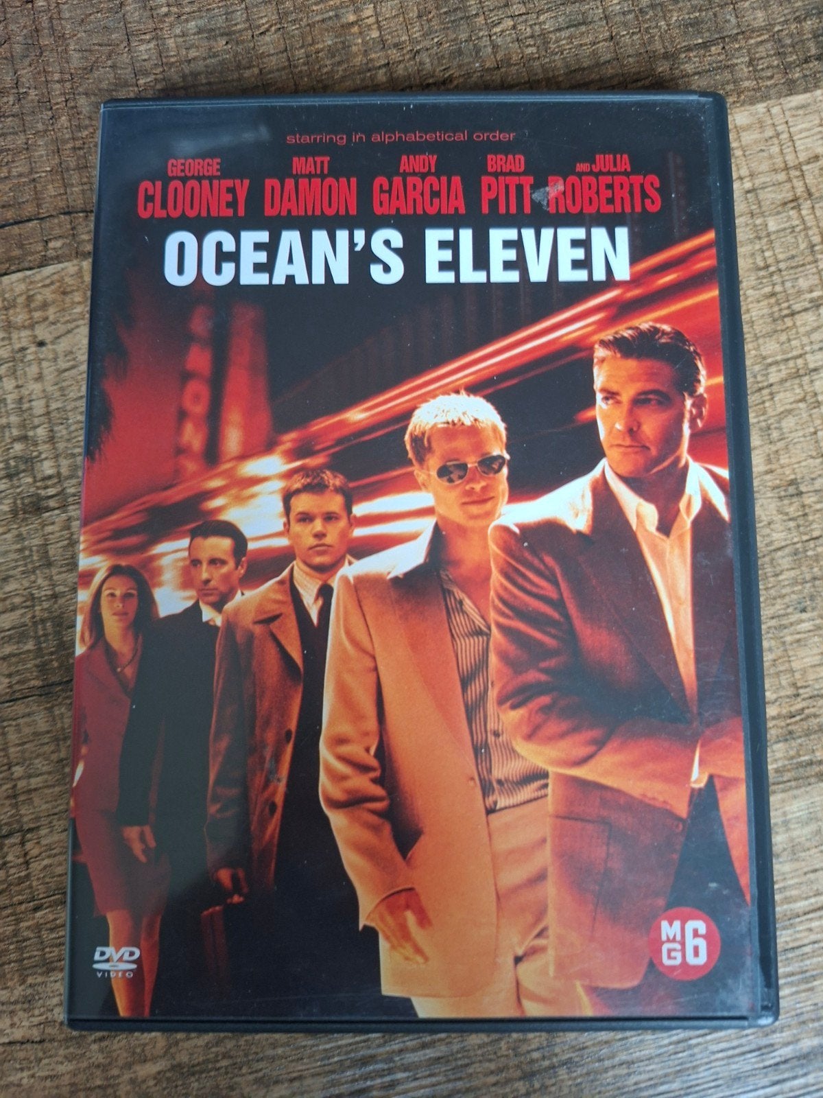 Ocean's Eleven DVD - Misdaadfilm met topcast, Vanaf 6 jaar, Ophalen of Verzenden, Gebruikt, Maffia en Misdaad