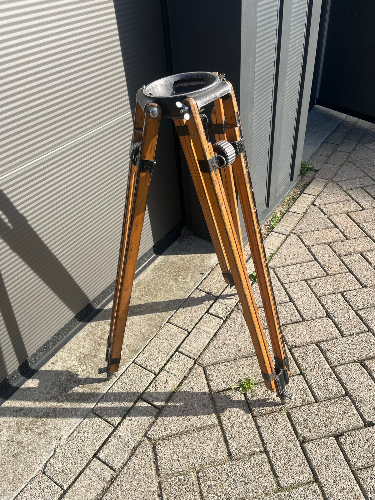 Antiek Houten Statief - Ideaal voor Exclusieve Lamp, Antiek en Kunst, Ophalen of Verzenden
