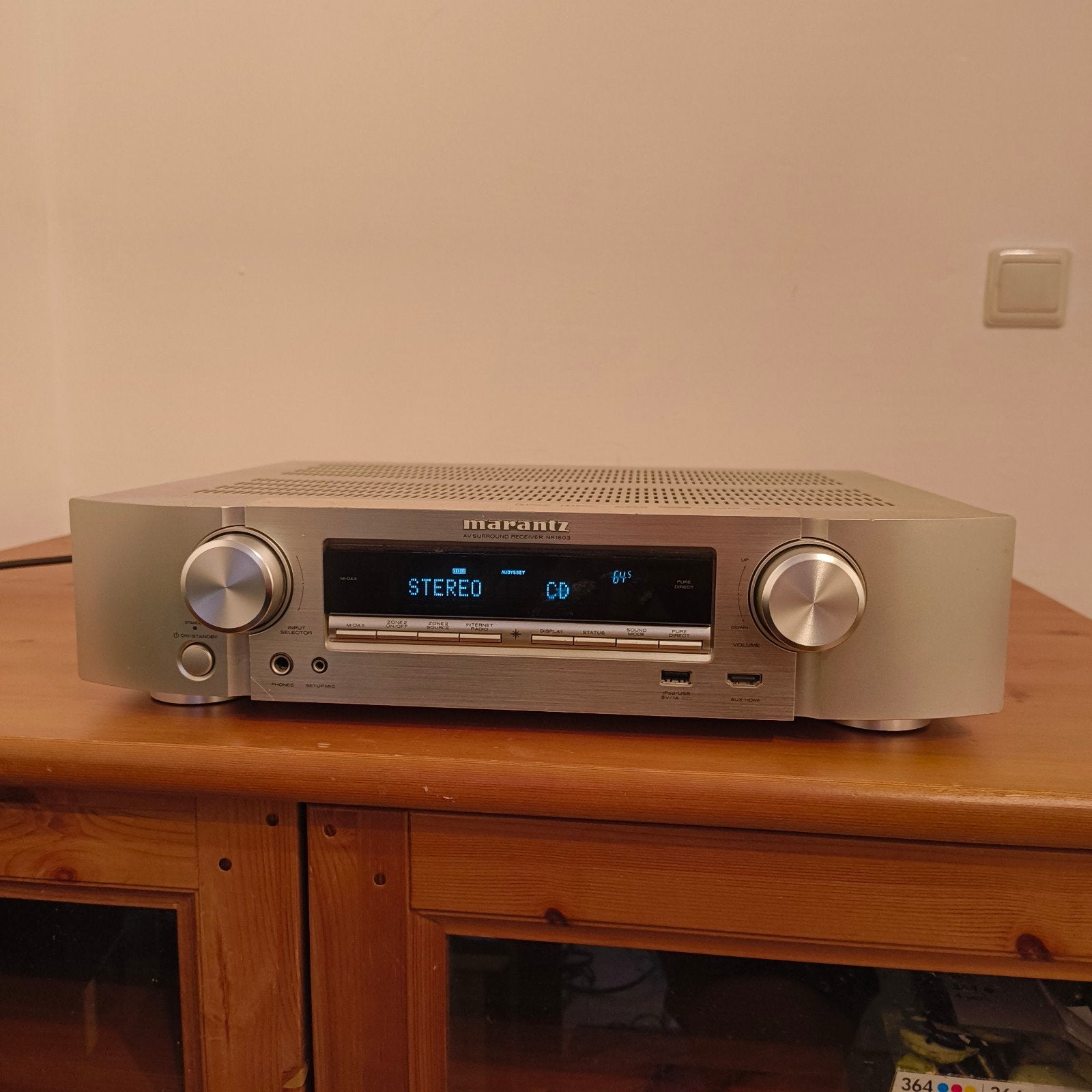 Marantz NR1603 Receiver, Ophalen of Verzenden, Marantz