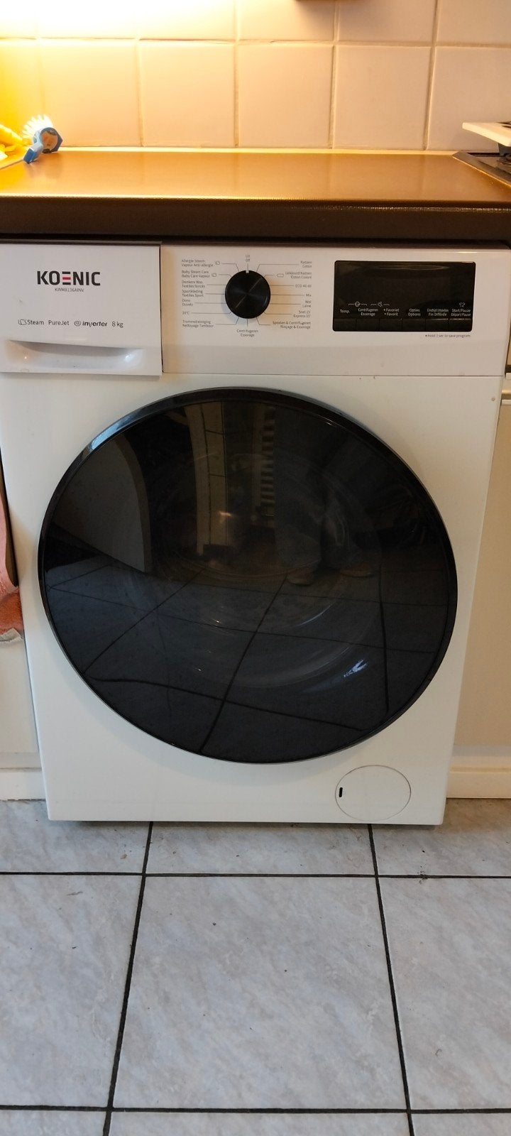 wasmachine, 6 tot 8 kg, Ophalen, Zo goed als nieuw, 1200 tot 1600 toeren