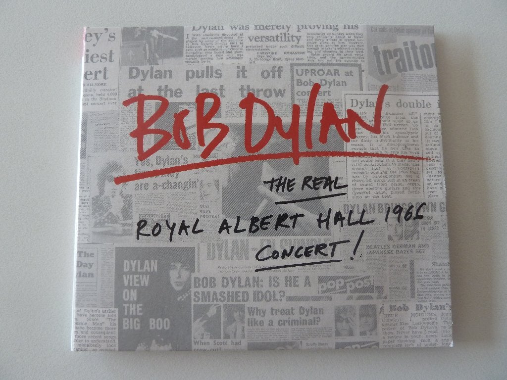 Bob Dylan - The Real Royal Albert Hall 1966 Concert ! 2 CD, Ophalen of Verzenden, Zo goed als nieuw, Poprock, Live-album