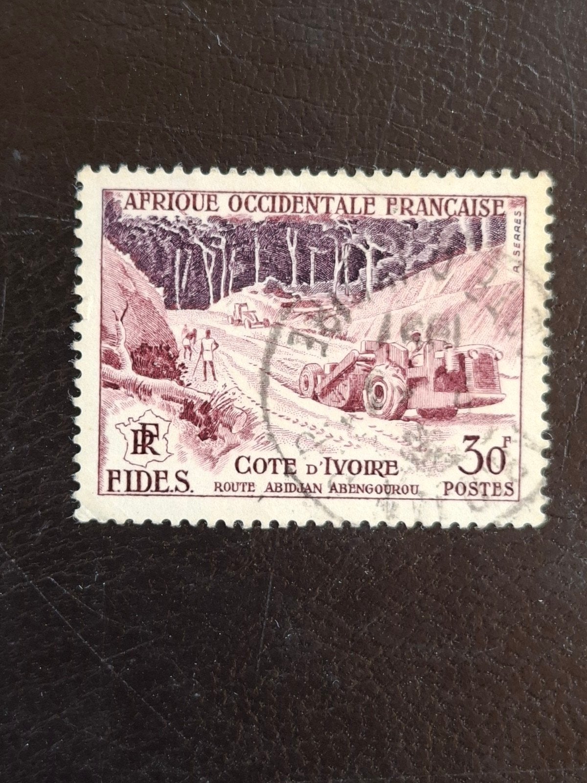Frans West Afrika Mi 81., Ophalen of Verzenden, Overige landen, Gestempeld