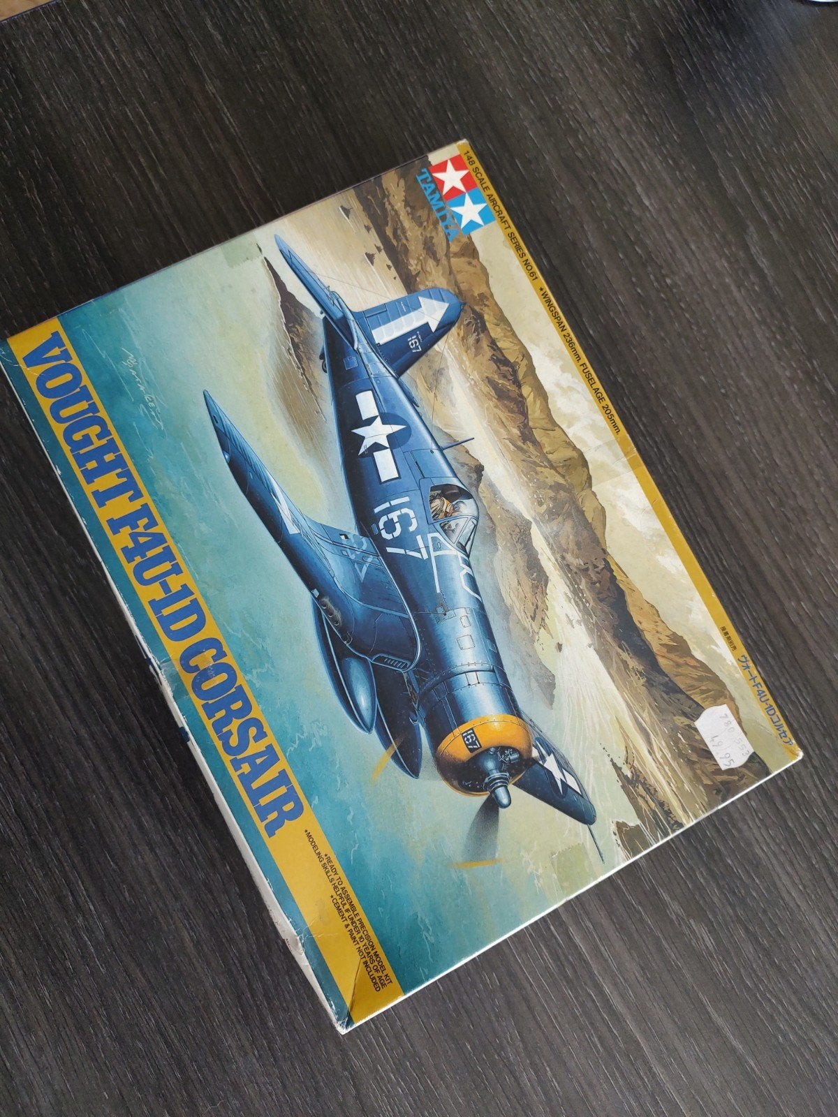 Tamiya No.61 Vought F4U-1D Corsair 1/48, Hobby en Vrije tijd, Modelbouw | Vliegtuigen en Helikopters, Overige merken, Nieuw, Ophalen of Verzenden