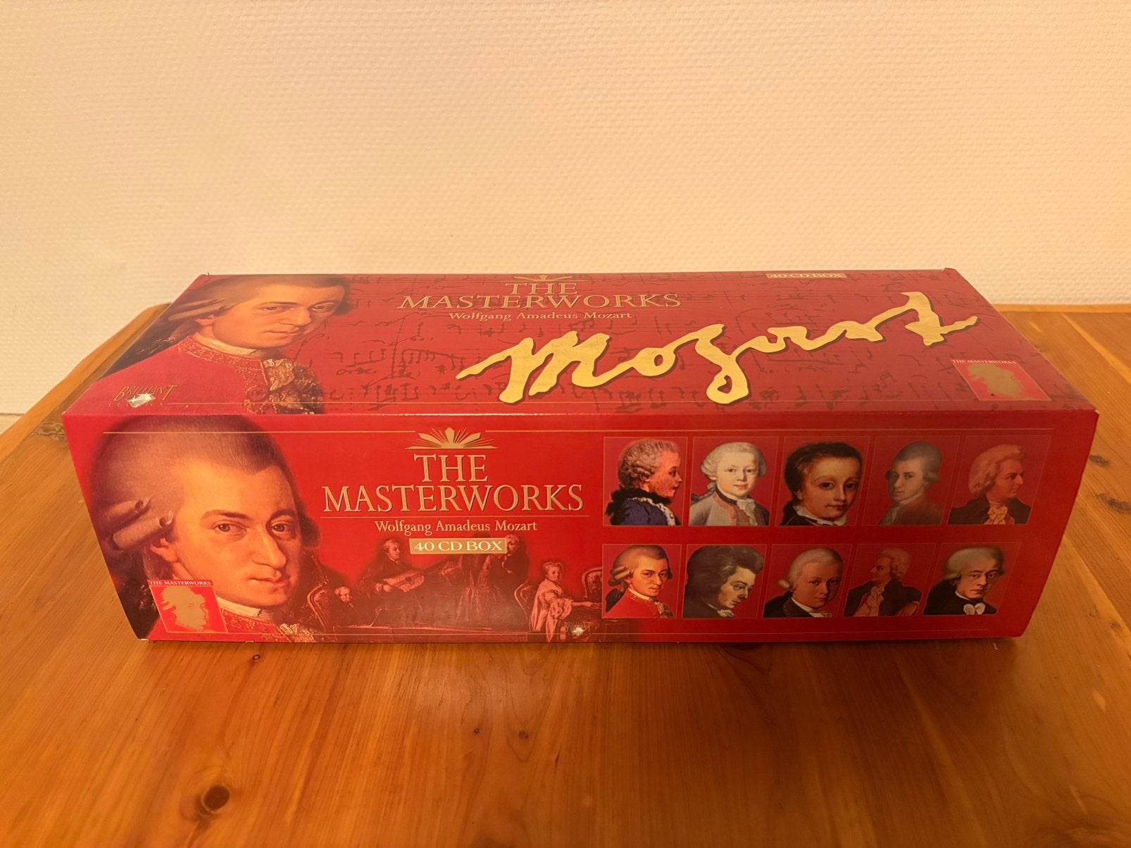 Mozart CD box, Cd's en Dvd's, Cd's | Klassiek, Ophalen of Verzenden, Classicisme, Zo goed als nieuw, Overige typen