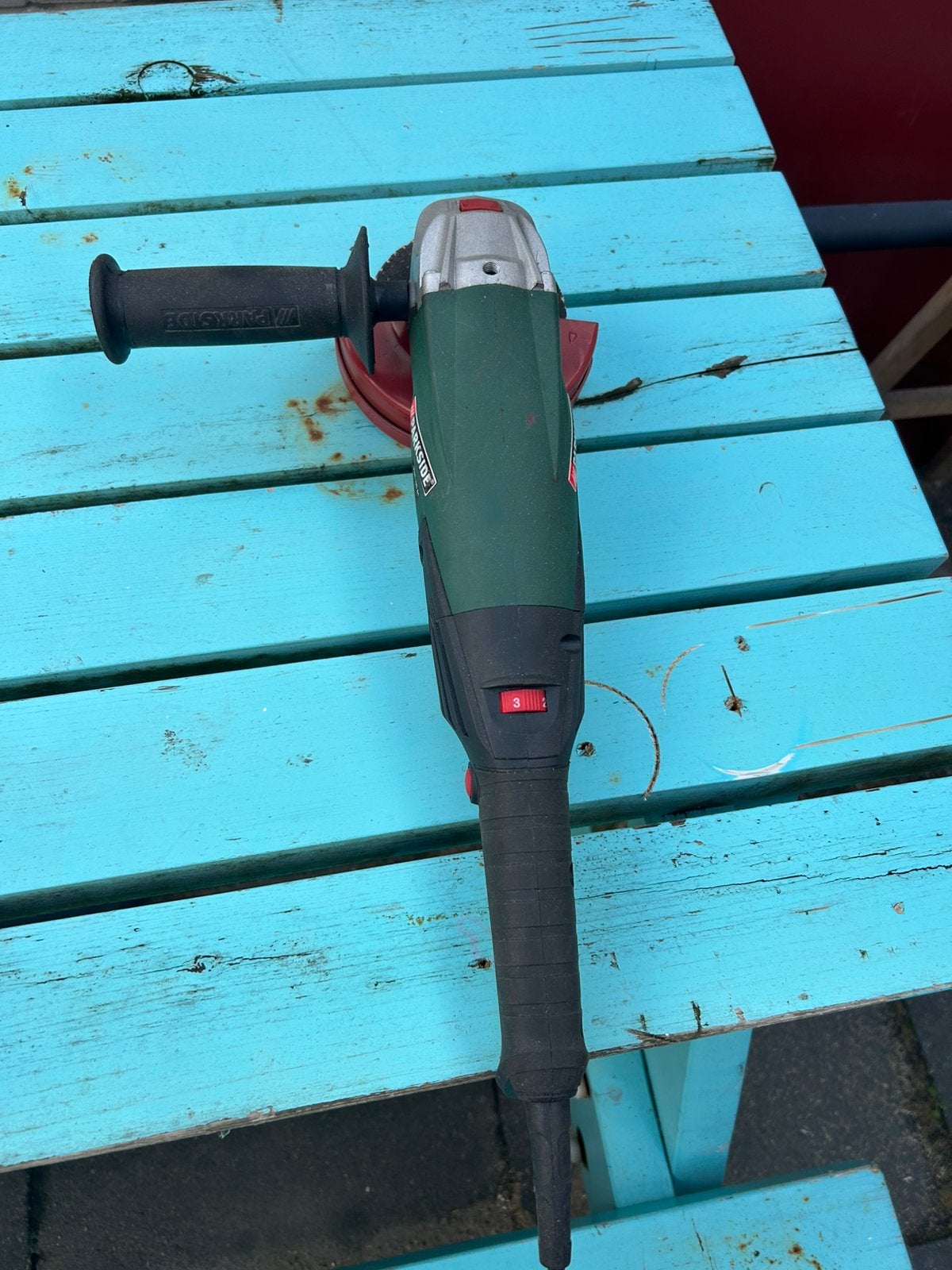 Haakse slijper. Slijptol, Ophalen, Zo goed als nieuw, Haakse handslijpmachine