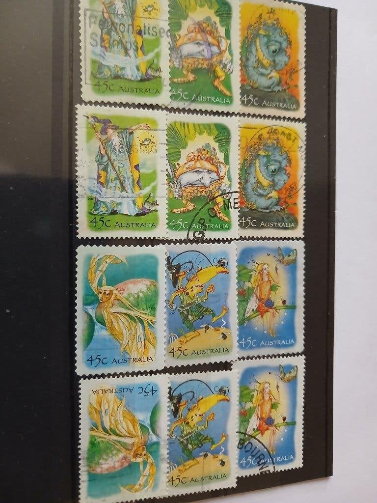 Postzegels Australië, Ophalen of Verzenden, Gestempeld