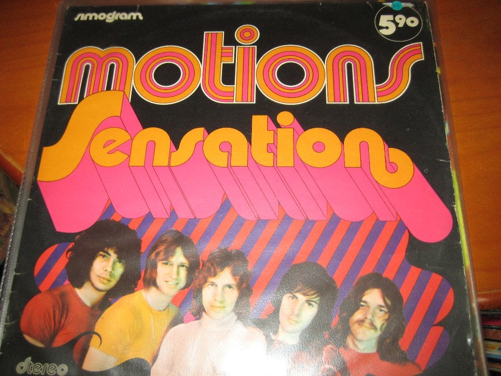 LP, Motions Sensation, Cd's en Dvd's, Vinyl | Pop, Ophalen of Verzenden, Zo goed als nieuw, LP