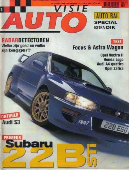 Autovisie 3 1999: Audi A4 Avant 2.8 Quattro - Alfa Romeo 156, Ophalen of Verzenden, Gelezen, Algemeen