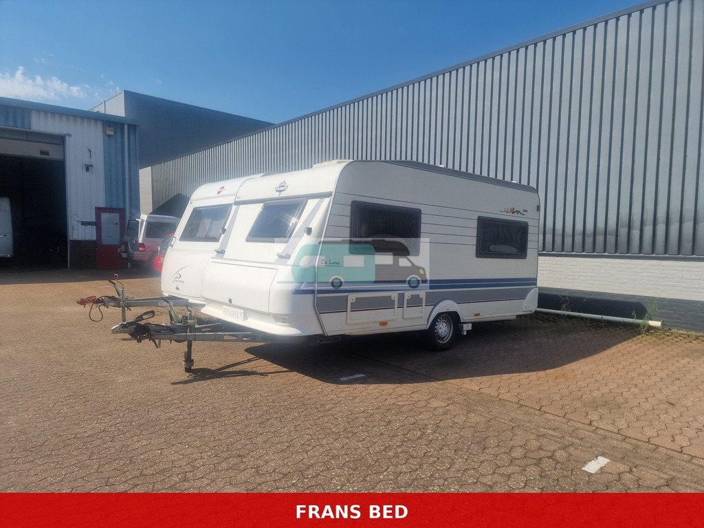 Hobby de luxe 440 1998 nieuwe mover, luifel, gebruikte voort, Hobby, Bedrijf, 1000 - 1250 kg, Tot en met 3