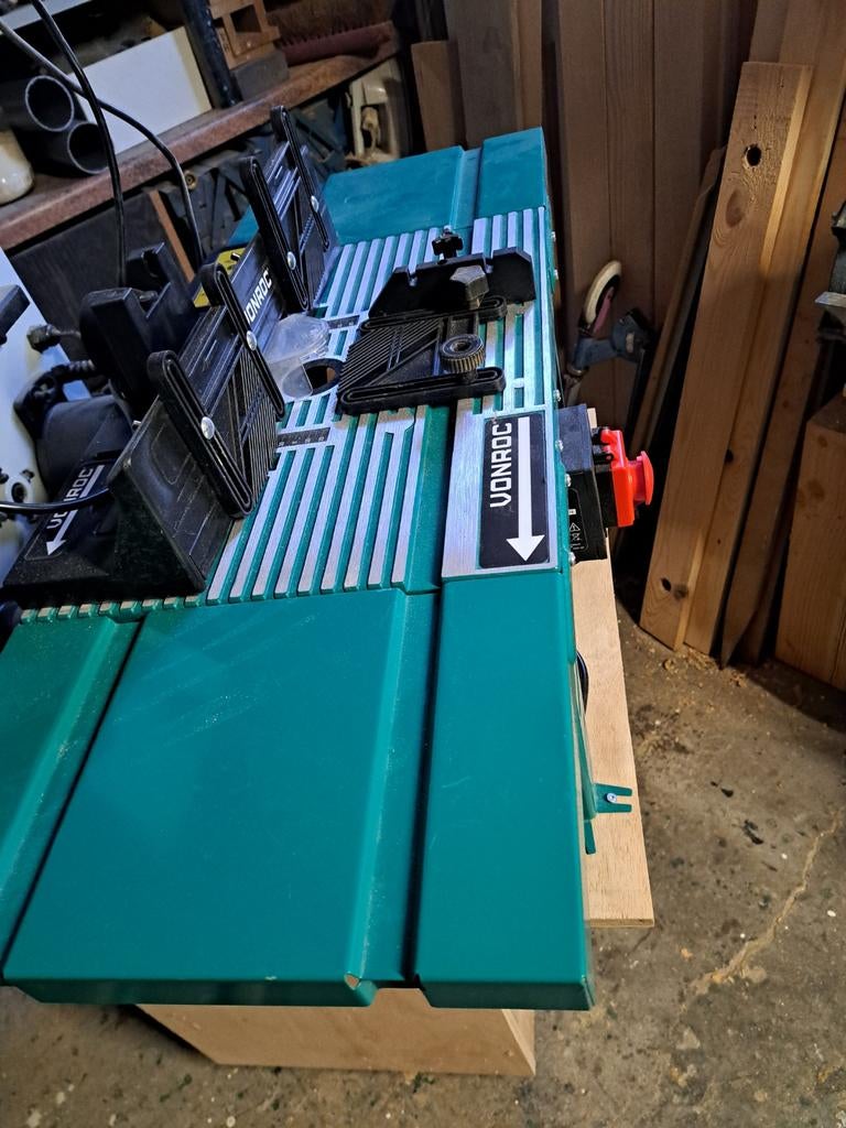 Freestafel met verlenging, Doe-het-zelf en Verbouw, Gereedschap | Freesmachines, Ophalen, Zo goed als nieuw, Elektrisch, Overige soorten