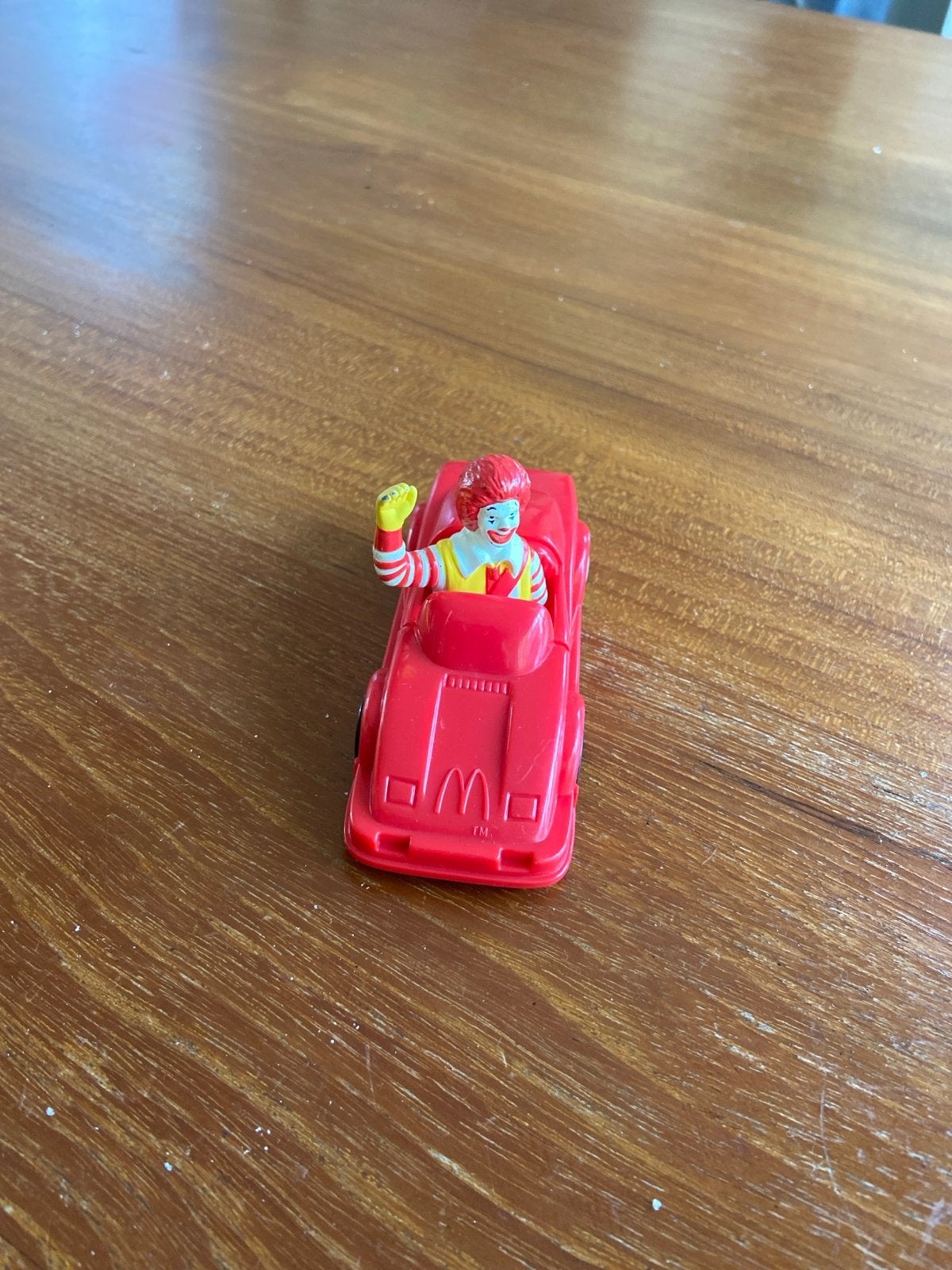 McDonald's Ronald McDonald in auto Happy Meal speelgoed, Ophalen of Verzenden, Gebruikt, Jongen of Meisje