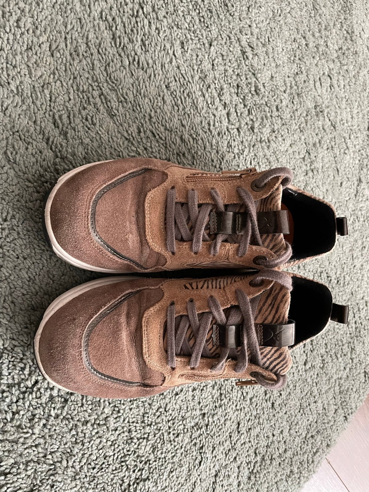 Xsensible Stretchwalker sneakers - Maat 37, Kleding | Dames, Schoenen, Ophalen of Verzenden, Gedragen, Bruin, Sneakers of Gympen