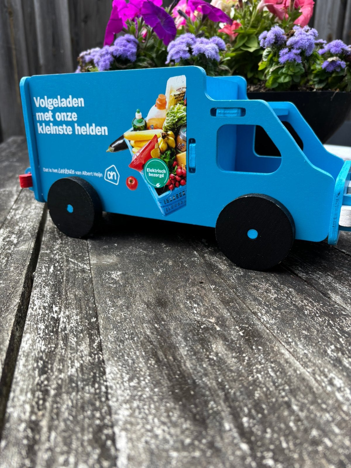 AH houten bezorgbus, Verzamelen, Supermarktacties, Albert Heijn, Verzenden