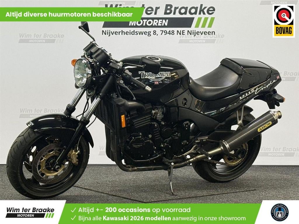 Triumph Speed Triple T300 (bj 1996) 31,578 km, Motorrijbewijs A, Bedrijf, Meer dan 35 kW, 885 cc