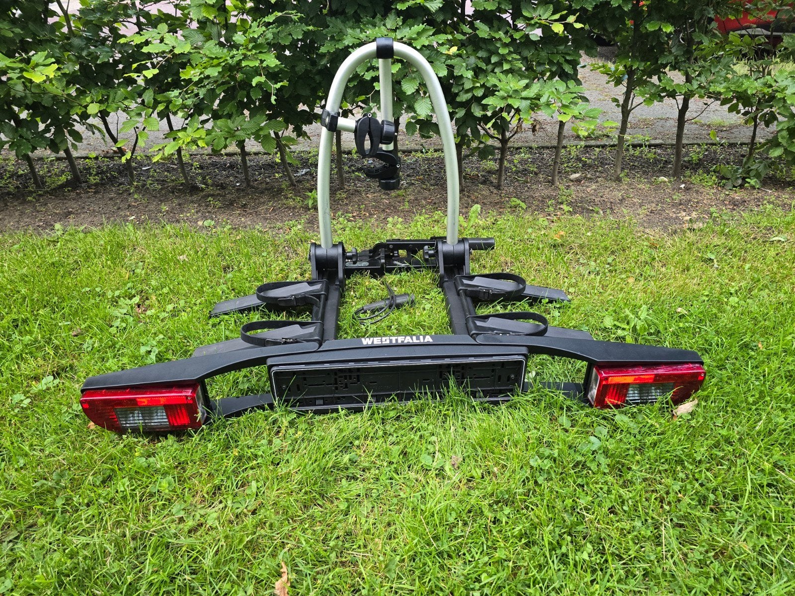 Westfalia fietsendrager voor elektrische fietsen, Auto diversen, Fietsendragers, Gebruikt, Elektrische fiets, Ophalen of Verzenden