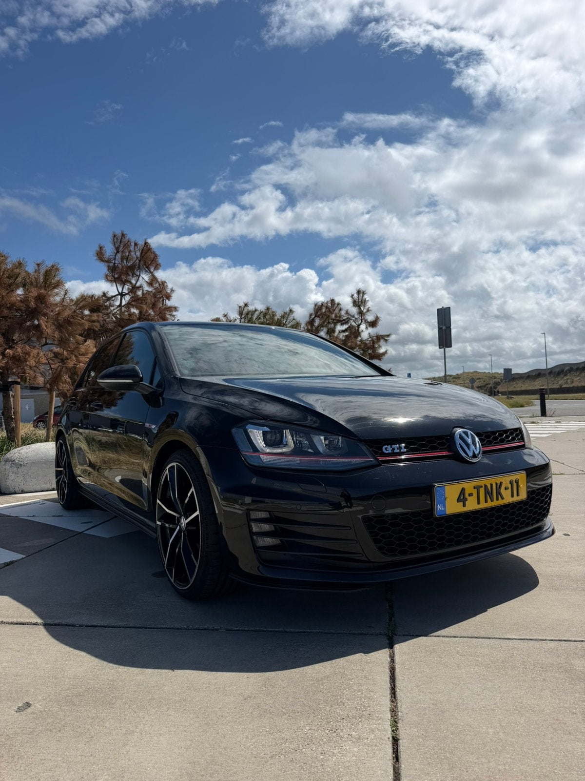 GOLF 7 GTI ABT DSG, Auto's, Stof, 4 cilinders, Zwart, Overige kleuren