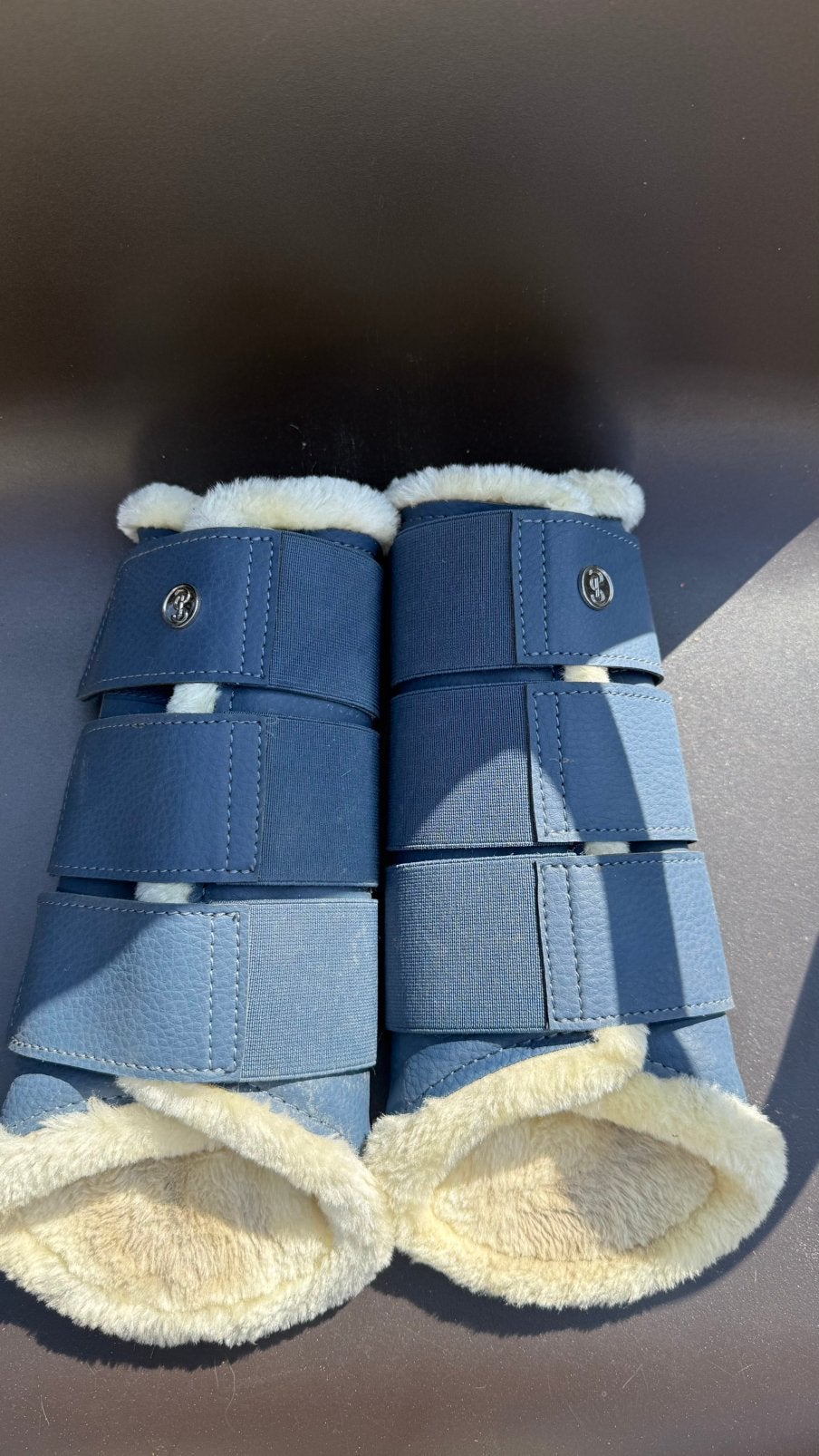 PS of Sweden in de kleur Navy / donkerblauw., Ophalen of Verzenden, Zo goed als nieuw, PS of Sweden, Beenbeschermers