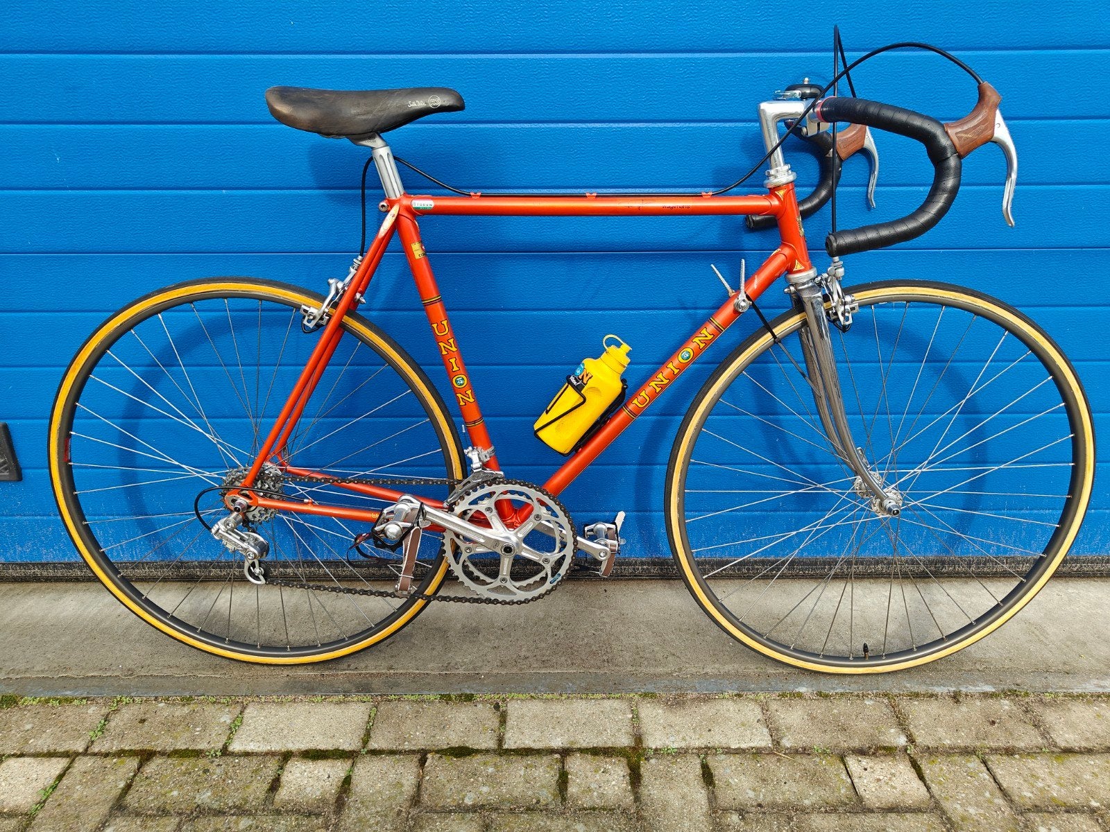 Vintage koers racefiets Union Rini Wagtmans, Ophalen, Jaren '60 of nieuwer, Velgrem, 51 tot 55 cm