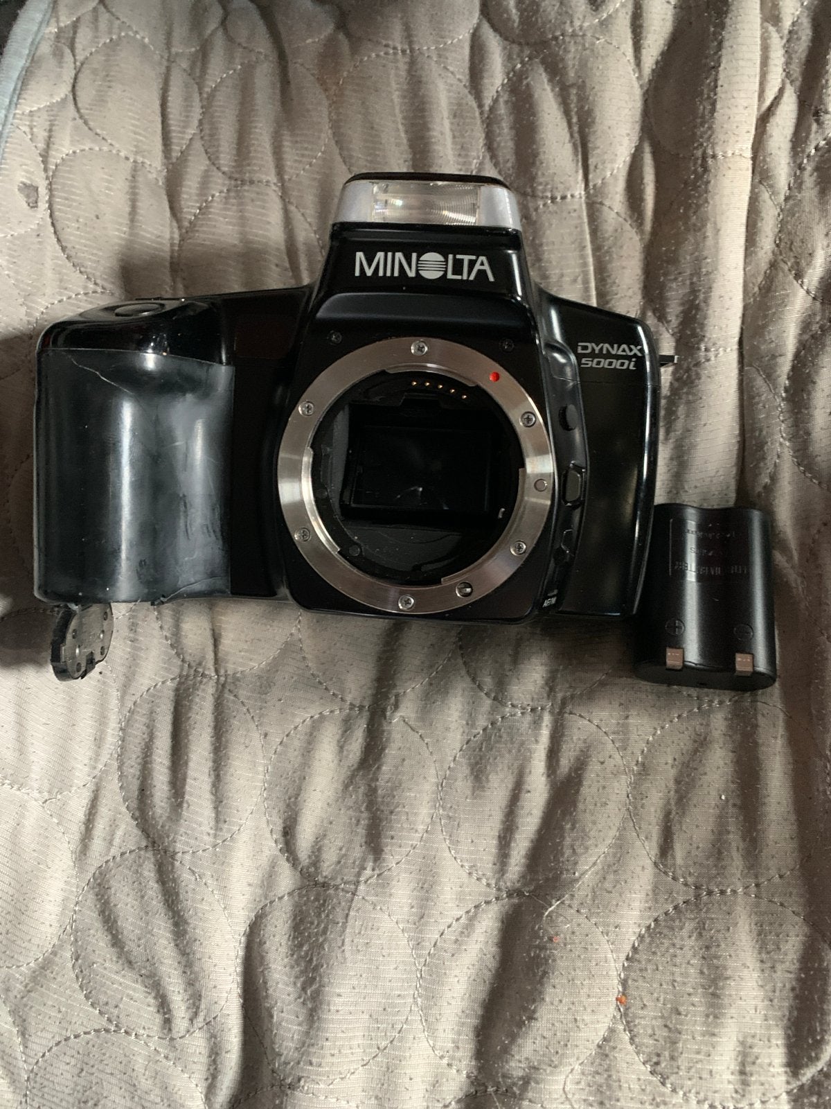 Minolta Dynax 5000i spiegelreflexcamera, Audio, Tv en Foto, Fotocamera's Analoog, Gebruikt, Spiegelreflex, Minolta, Ophalen of Verzenden