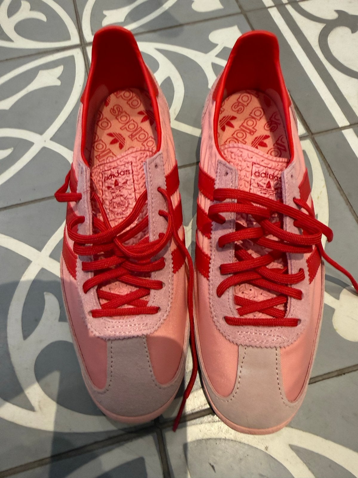 Adidas Samba OG Roze Sneakers Maat 41 1/3, Kleding | Dames, Schoenen, Ophalen of Verzenden, Zo goed als nieuw, Roze, Sneakers of Gympen