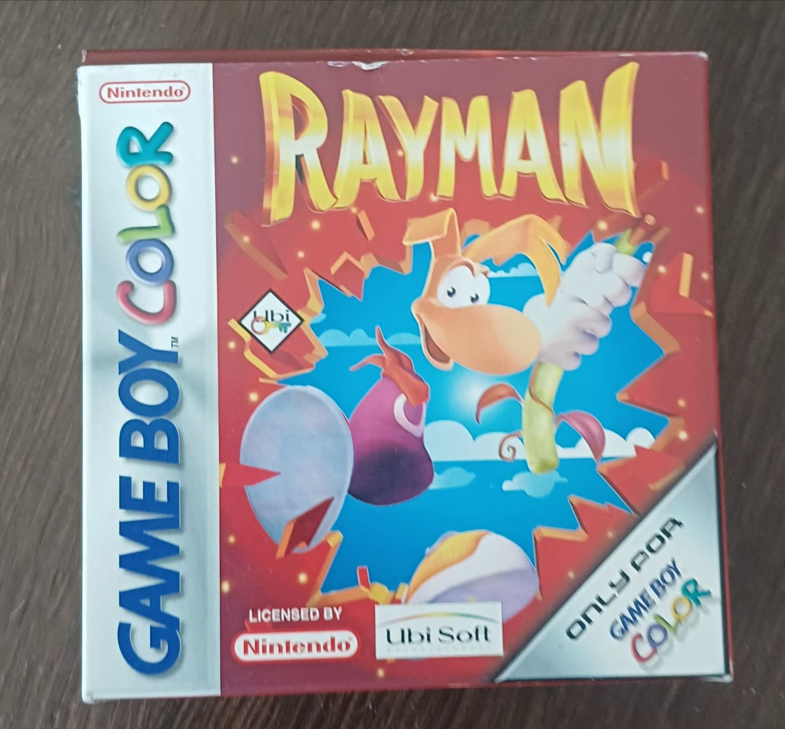 Rayman Game Boy Color zgan, Spelcomputers en Games, Ophalen of Verzenden, Zo goed als nieuw, Platform