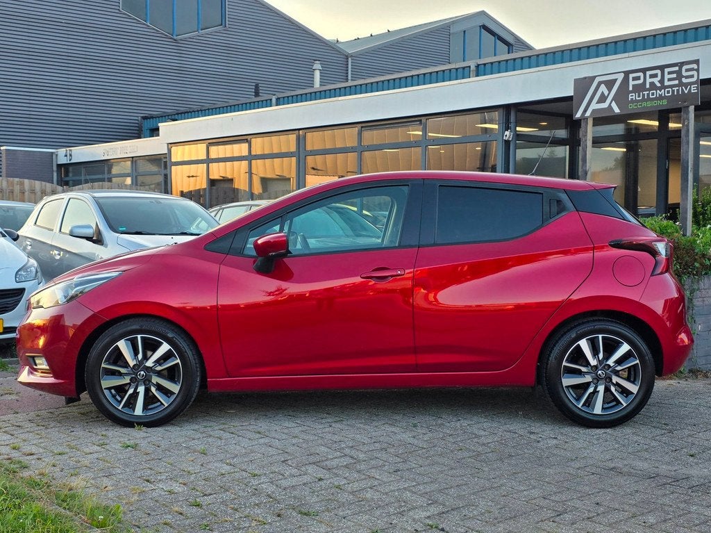 Nissan Micra 0.9 IG-T N-Connecta |CLIMA|CRUISE|NAVI|CAMERA, Auto's, Nissan, Voorwielaandrijving, 898 cc, Stof, Euro 6