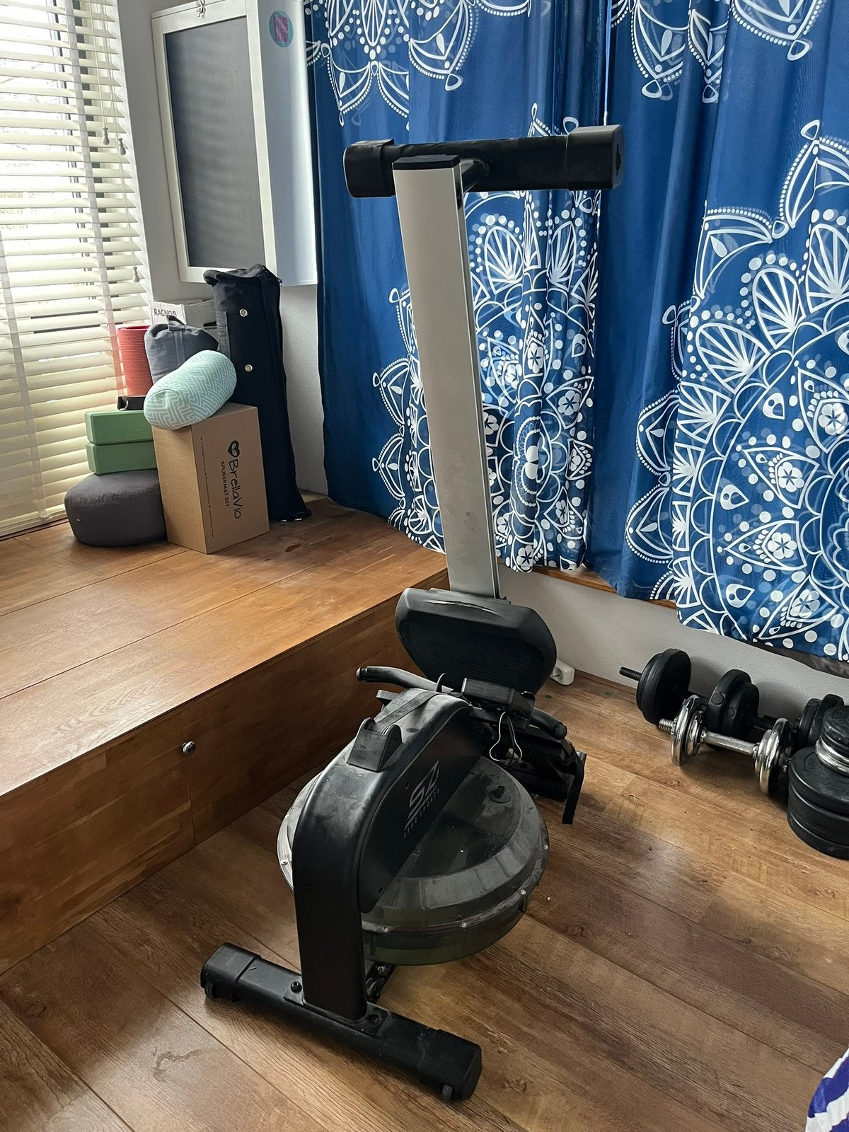 Senz sports r4000 roeitrainer - waterroeitrainer, Sport en Fitness, Ophalen, Zo goed als nieuw