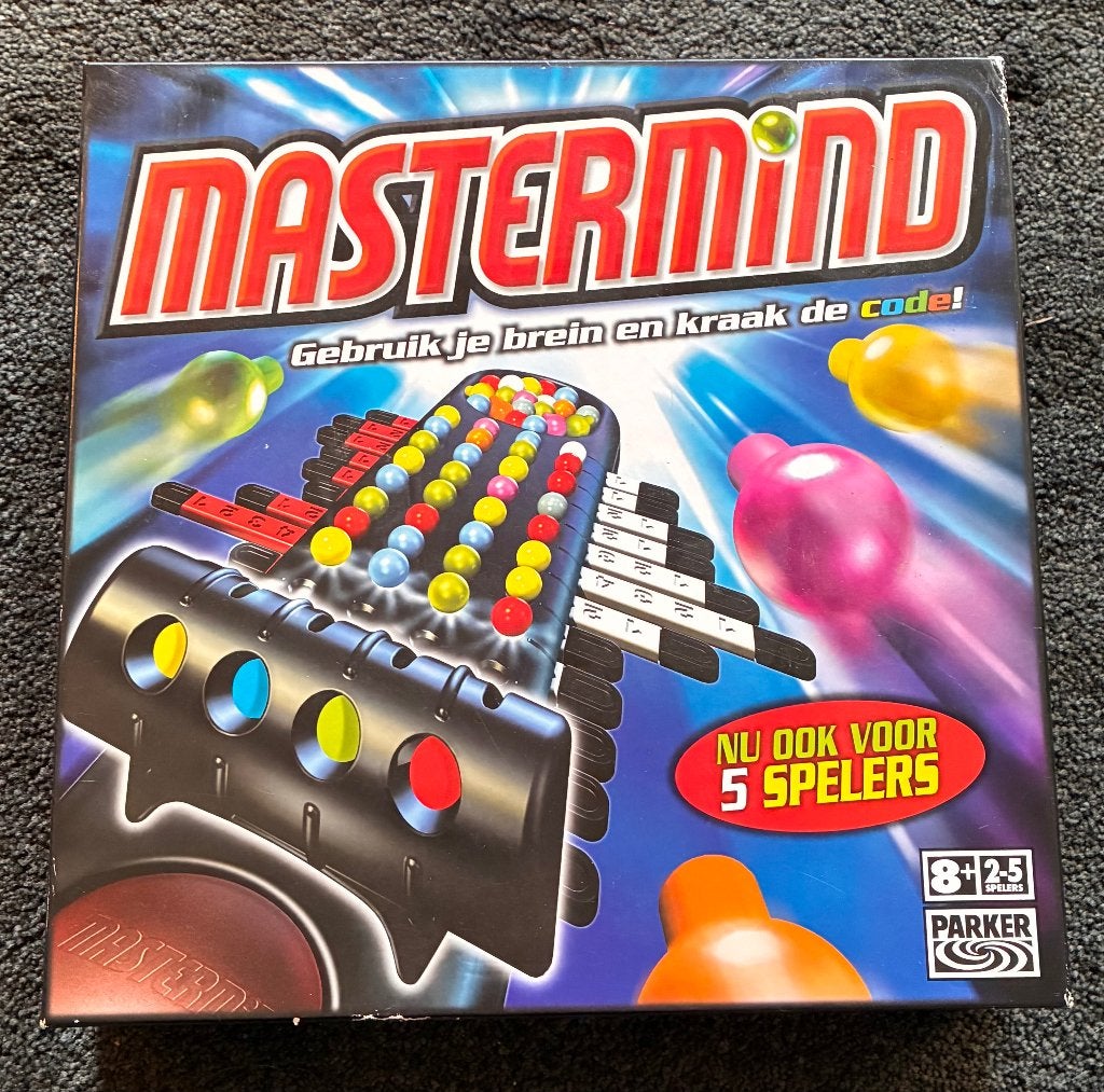 Spel Mastermind, Ophalen of Verzenden, Zo goed als nieuw, Parker