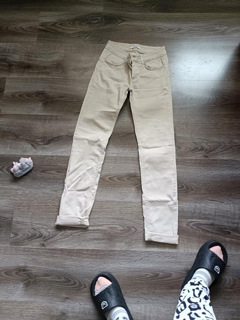 Beige Liu-jo spijkerbroek, Kleding | Dames, Beige, Ophalen of Verzenden, Maat 36 (S), Lang