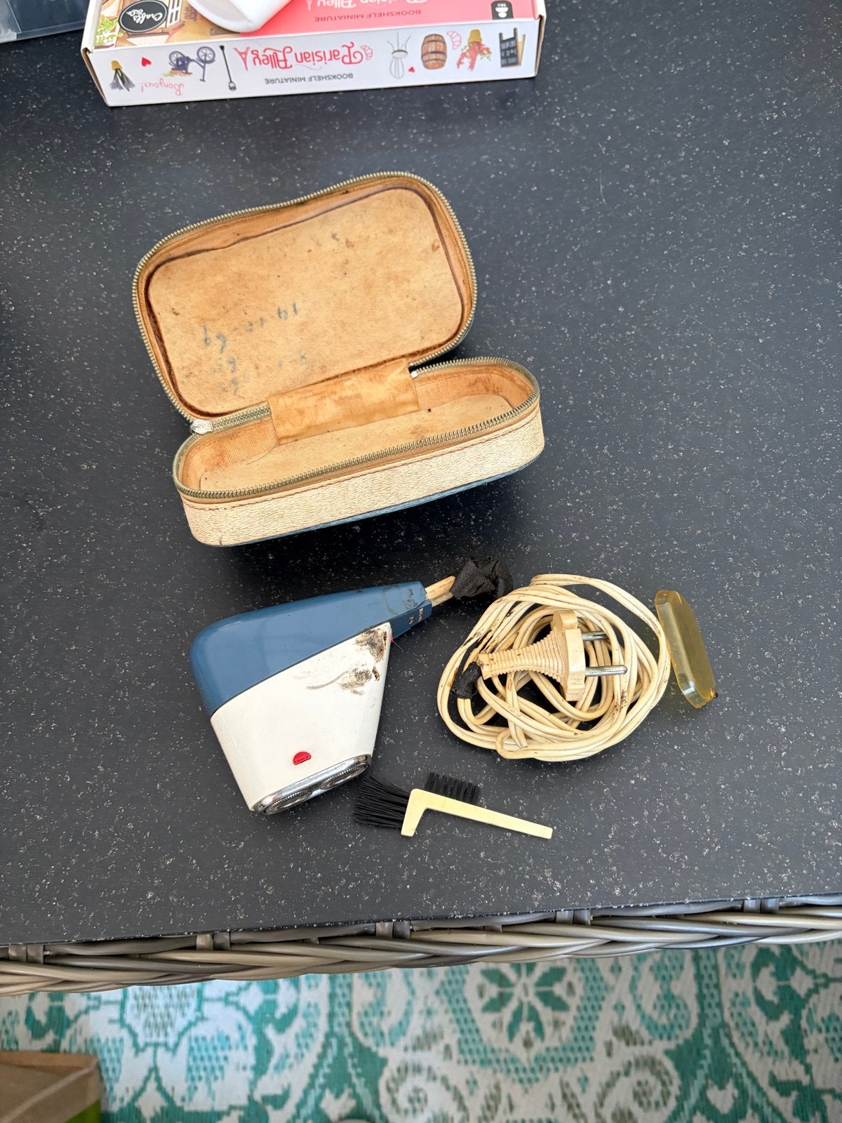 Vintage Philishave Scheerapparaat met Etui - Jaren '60, Ophalen, Gebruikt, Scheren en Epileren