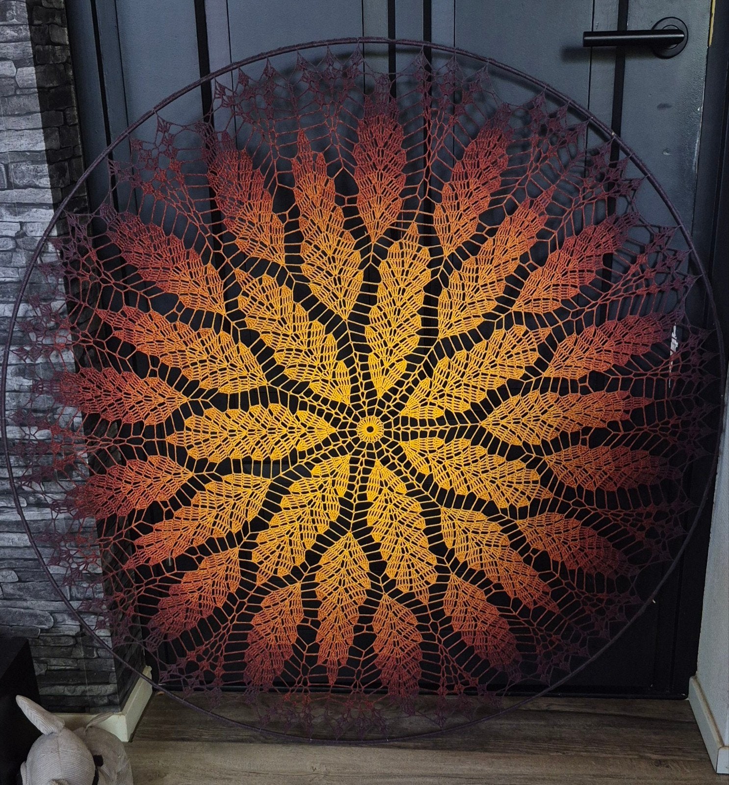 Veren mandala 110cm, Ophalen of Verzenden