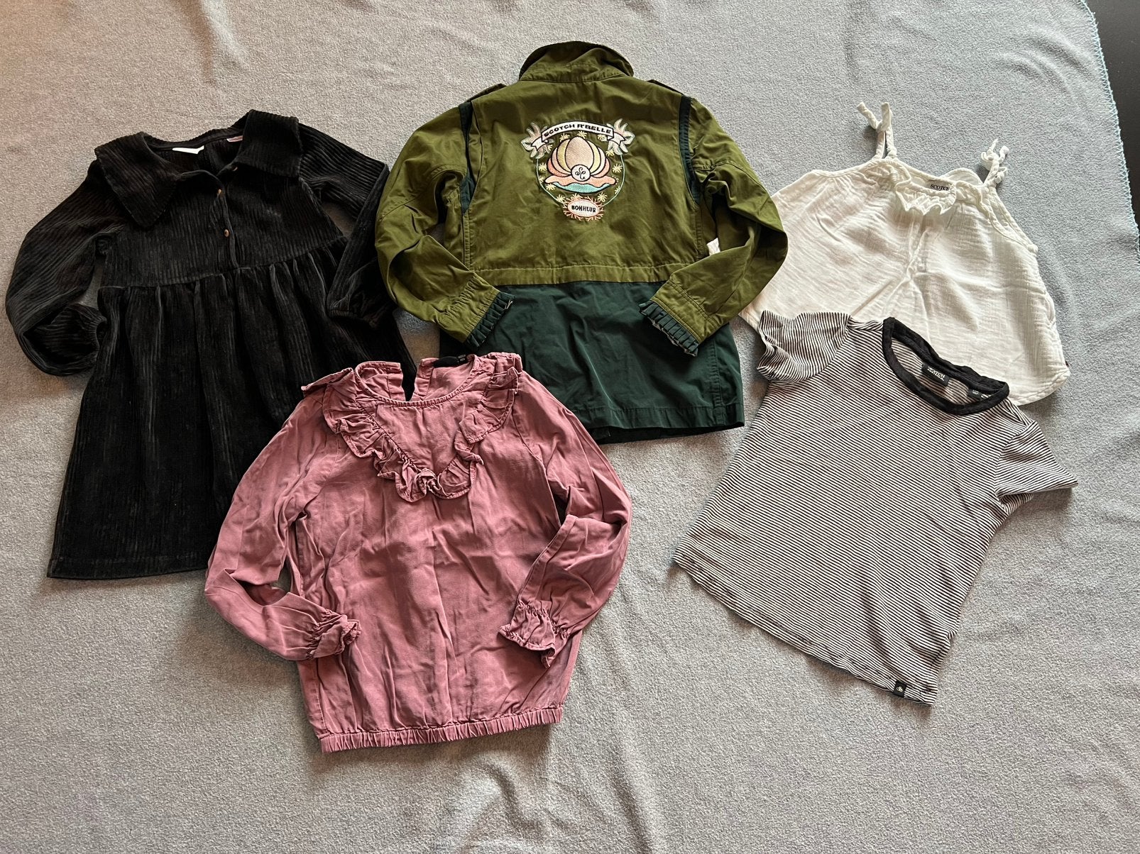 Maat 110/116 meisjes pakket najaar / scotch & soda, Ophalen of Verzenden, Zo goed als nieuw, Meisje, Overige typen