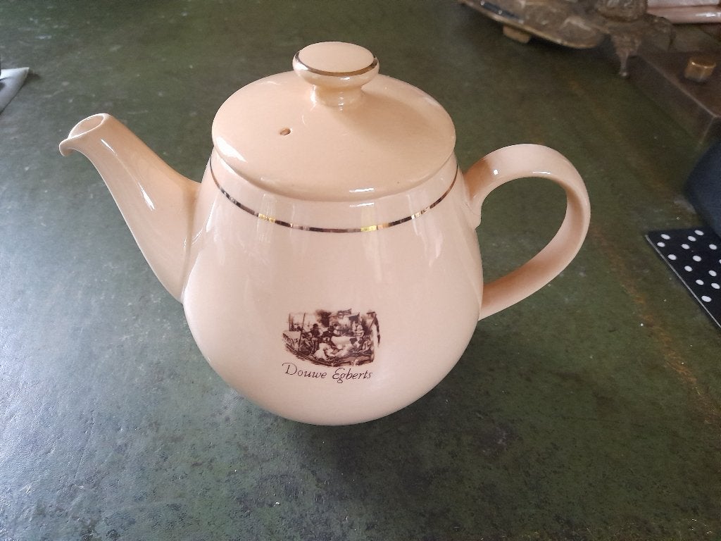 Theepot - Douwe Egberts, Verzenden, Gebruikt, Reclamebord